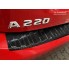 Накладка на задний бампер карбон (Avisa, 2/49211) Mercedes A-class W177 (2018-) бренд – Avisa дополнительное фото – 3